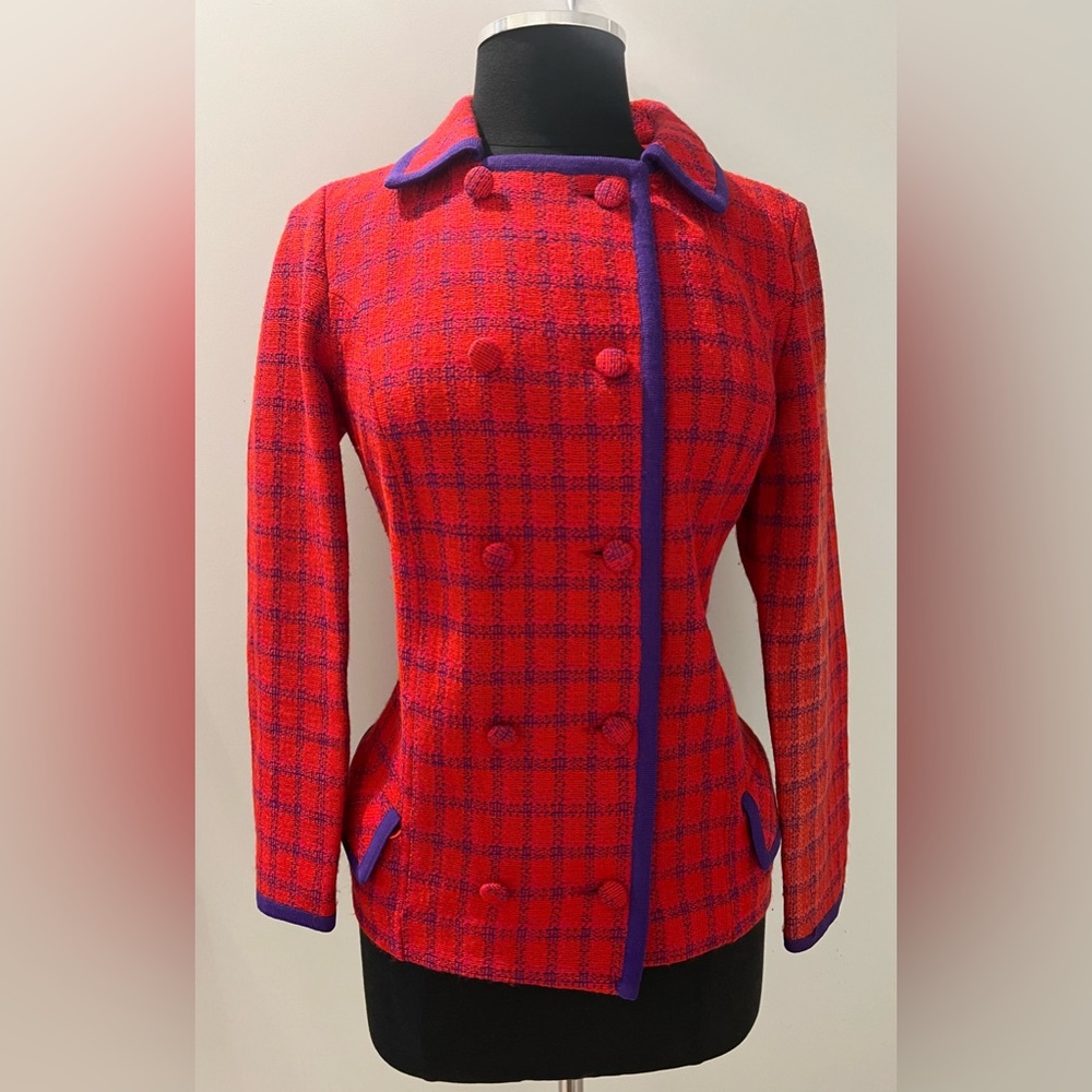 Red and Purple Women's Jacket